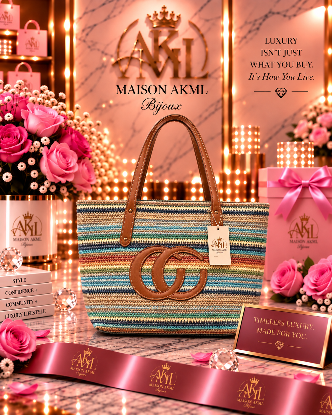 The Riviera Woven Tote