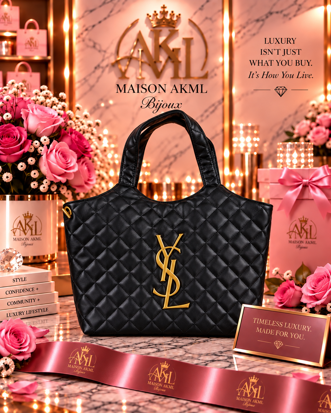 The Quilted Icon Tote