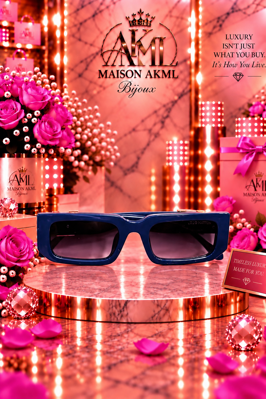 The Cobalt Luxe Sunglasses