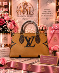 The Honey Monogram Statement Tote