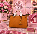 The Lulu Caramel Luxe Tote