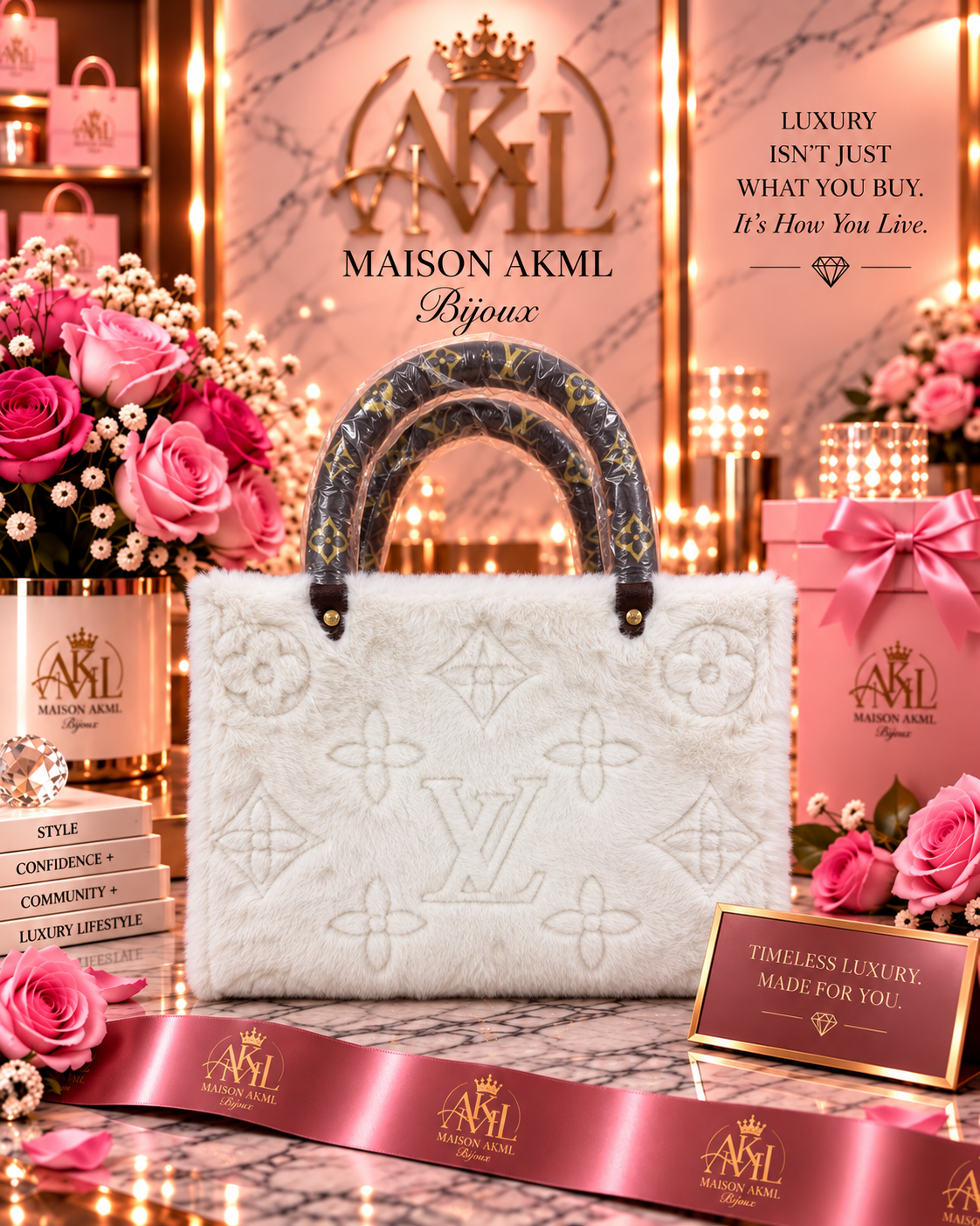 The Winter Plush Tote