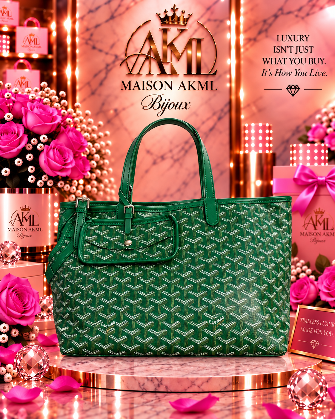 Emerald Signature Carryall Tote