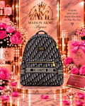 Maison AKML Luxe Monogram Backpack