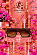 The Cocoa Crown Oversized Sunglasses