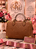 The Cognac Studded Carryall
