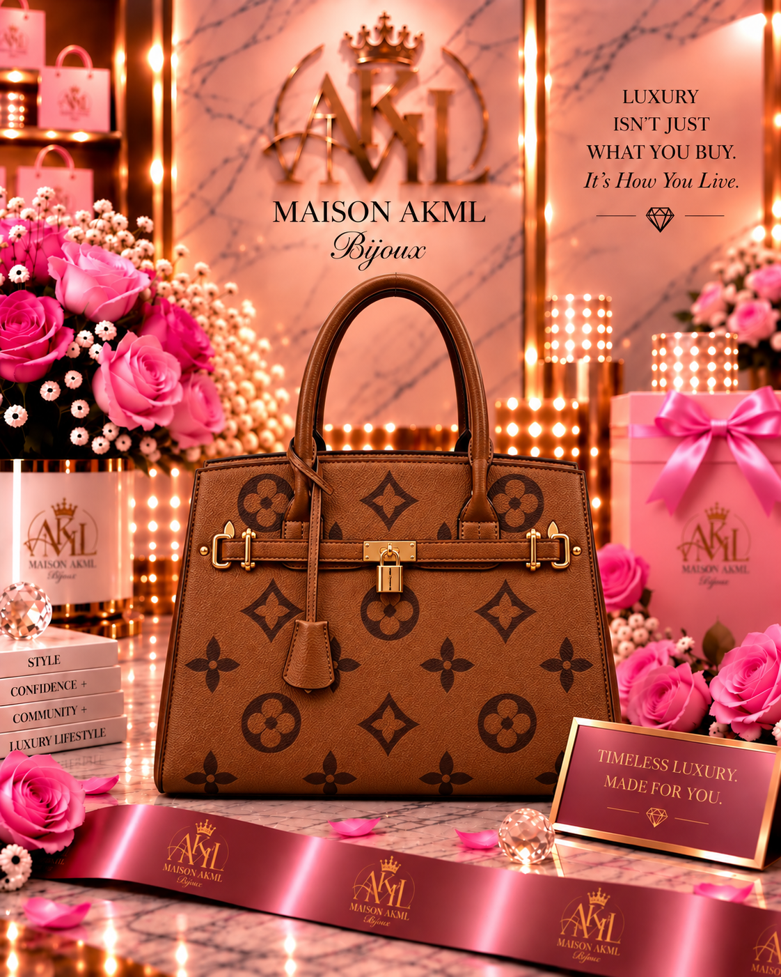 The Lock & Key Statement Tote