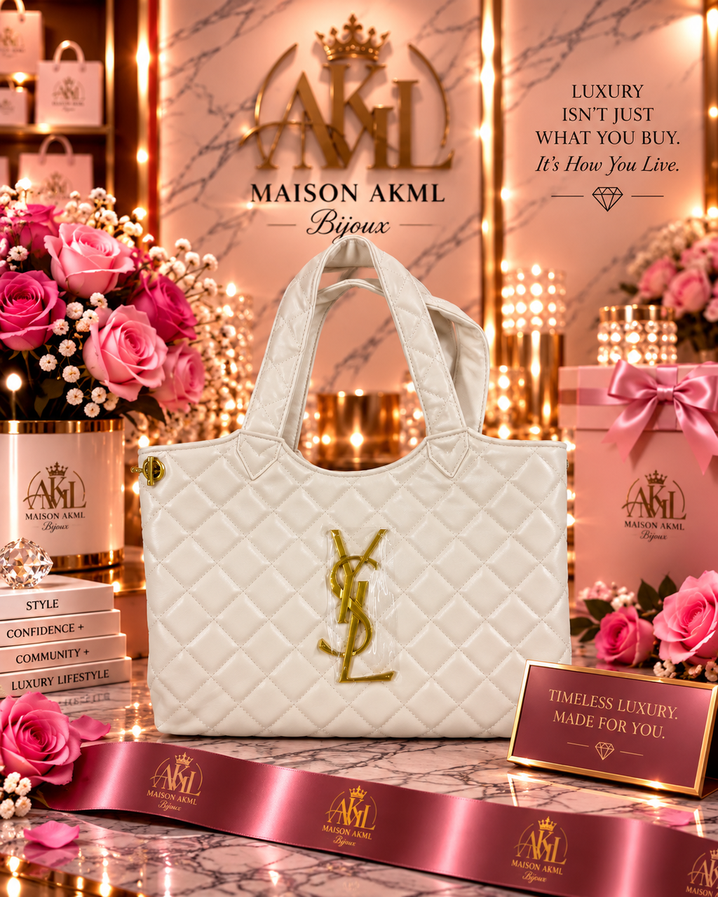 The Quilted Icon Tote