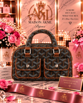 The Luxe Traveler Satchel – Cognac