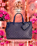 Navy Signature Carryall Tote
