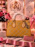 Golden Pearl Statement Tote