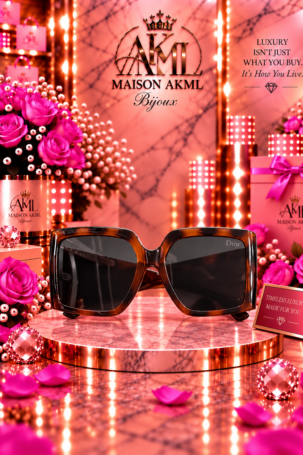 The Paris Oversized Square Sunglasses