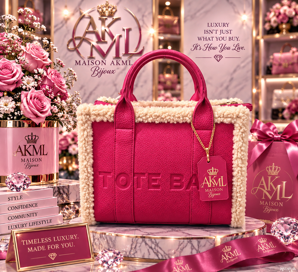 The Tutu Cozy Luxe Tote