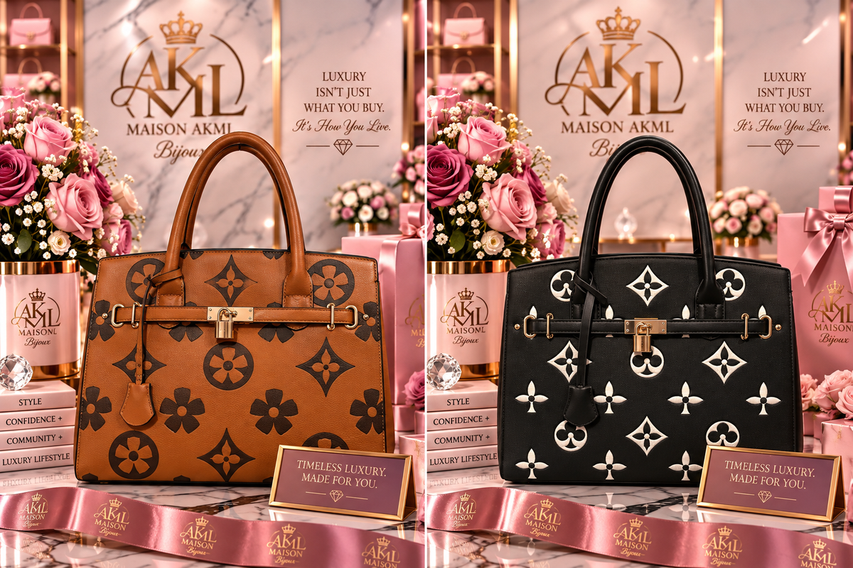 The Lulu Signature Lock Tote