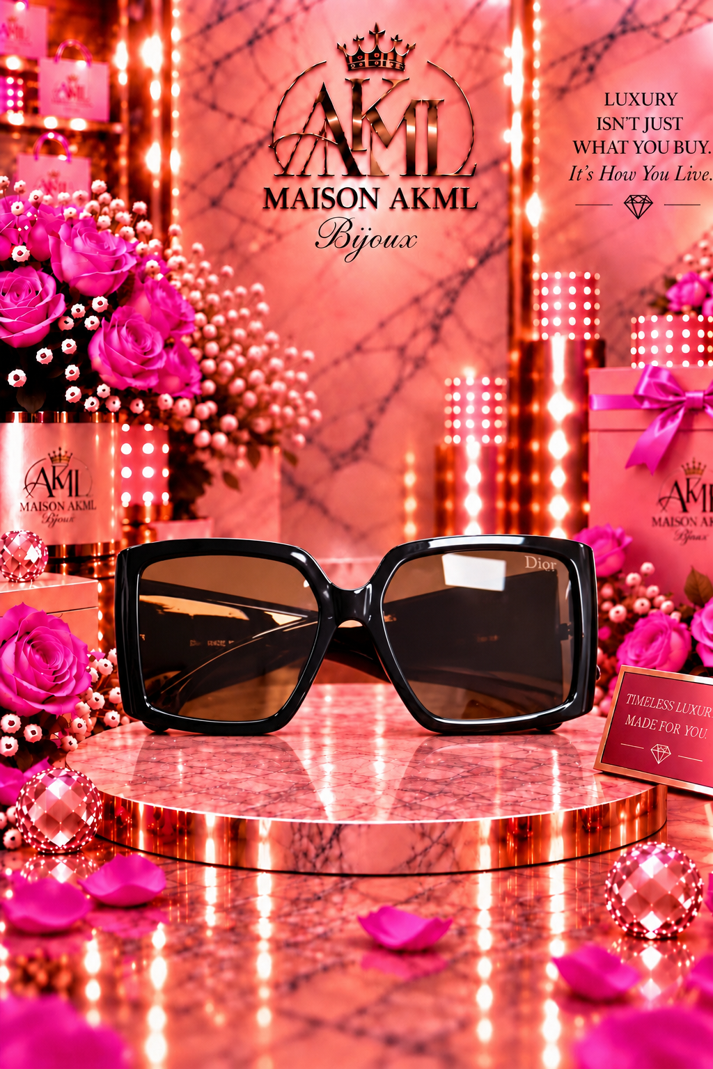 The Amara Oversized Sunglasses
